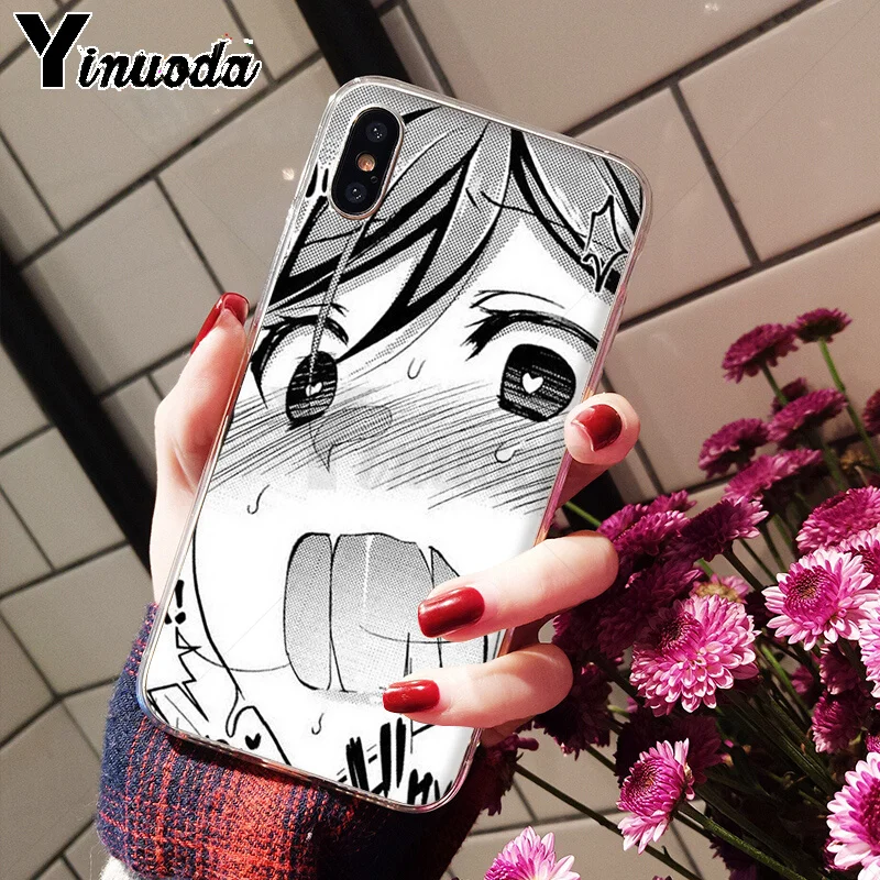 Yinuoda аниме девушка мультфильм Япония милые лица Мягкий чехол для телефона Apple iPhone 8 7 6 6S Plus X XS MAX 5 5S SE XR мобильные телефоны