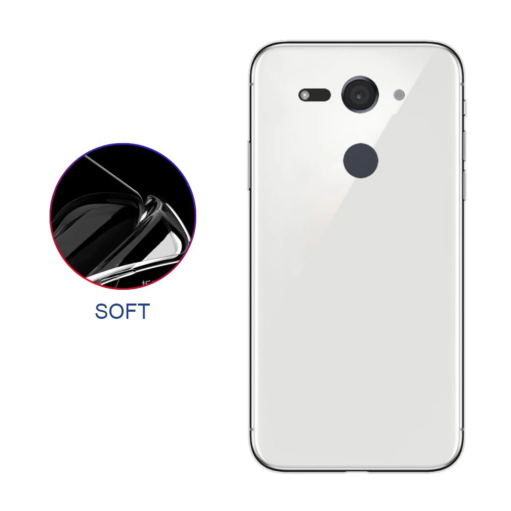 Защитный чехол для sony xz2 compact мобильный телефон прозрачный противоударный мягкий