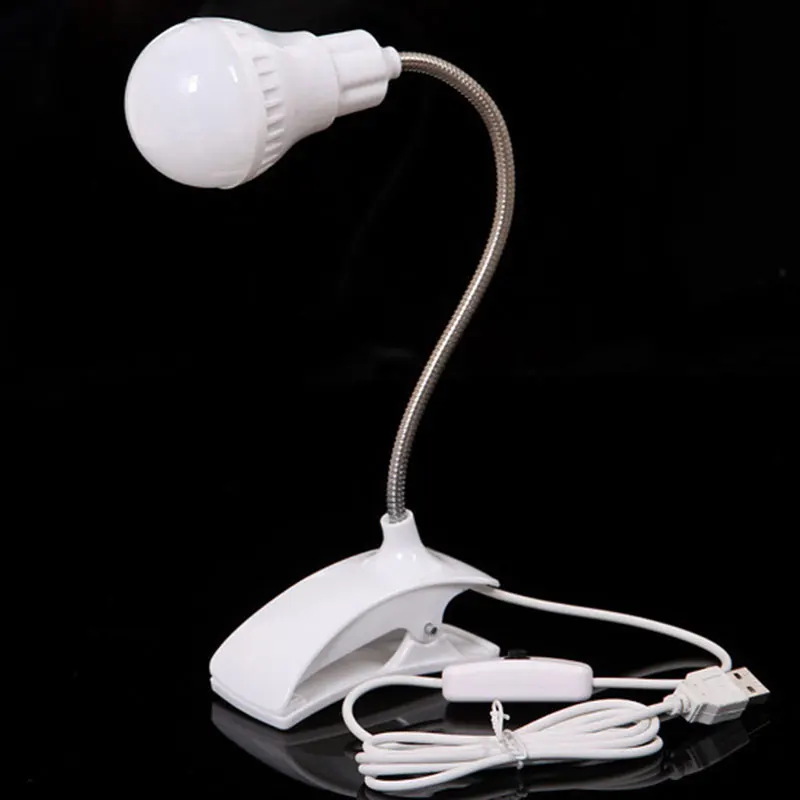 

Creative Mini USB Night Light Collapsible LED Clip Lamp Desk Bedroom Light Children's Book Protection Eye Light