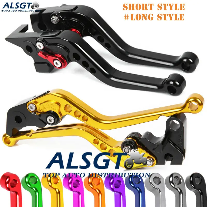 Для Kawasaki ZZR600 2005-2009/Z1000 2003-2006 ЧПУ Регулируемые тормозные рычаги сцепления комплект