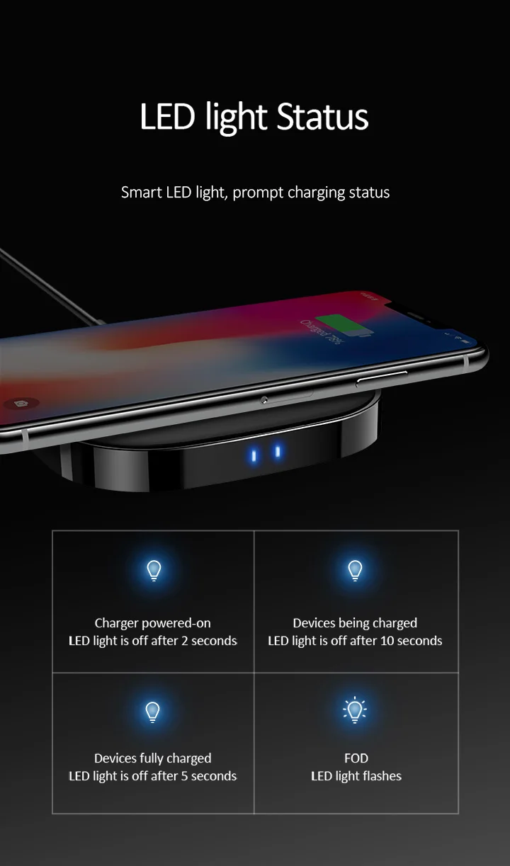 QI Wireless Charger for Apple Watch 4 3 2 1,USAMS Wireless Portable External Battery for iPhone X Samsung Xiaomi charger adapter