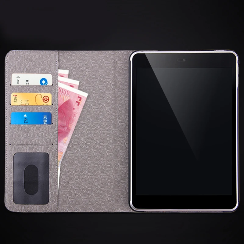 Деловой кожаный чехол для samsung Galaxy Tab A 9," T550 T555 P550 P555, чехол-подставка для планшета с отделением для карт