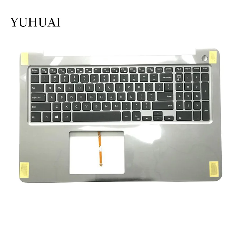 

Новая клавиатура для ноутбука DELL INSPIRON 15-5000 5565 5567, клавиатура с подсветкой США и упором для рук, верхняя PT1NY 0PT1NY