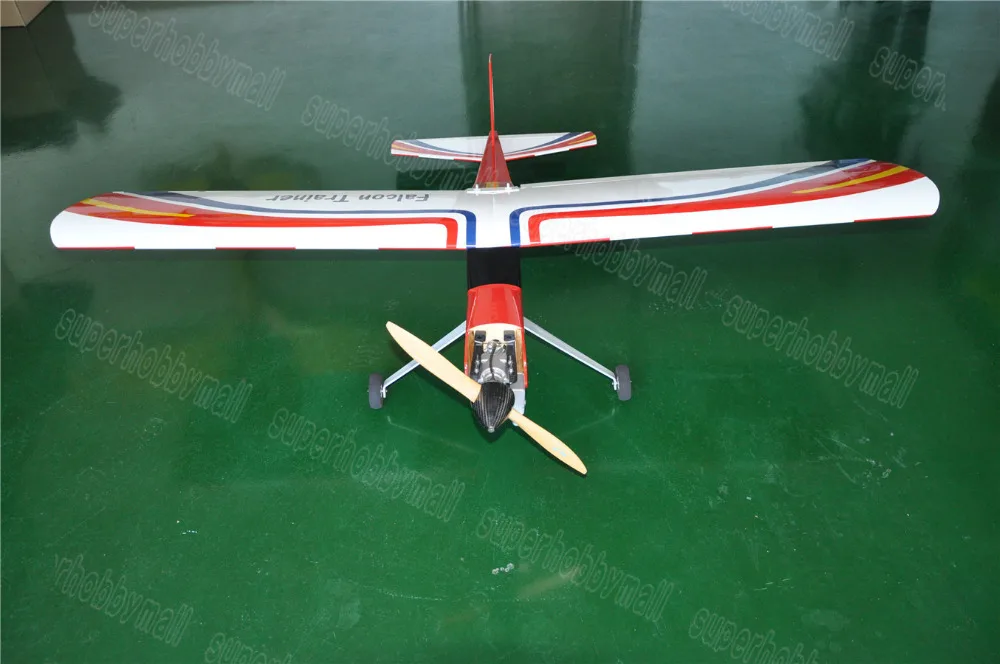 F066 Falcon Trainer 20cc неподвижное крыло RC Gasline самолет Balsa деревянный радиоуправляемая