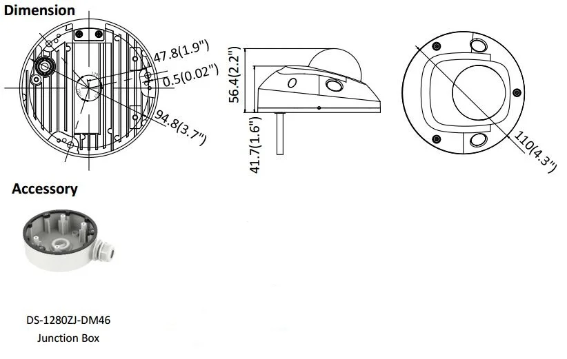Оригинальная Hikvision DS-2CD2543G0-IS 4 МП купольная камера H.265+ POE IR 10 м Замена DS-2CD2542FWD-IS открытый EXIR фиксированная мини ip-камера