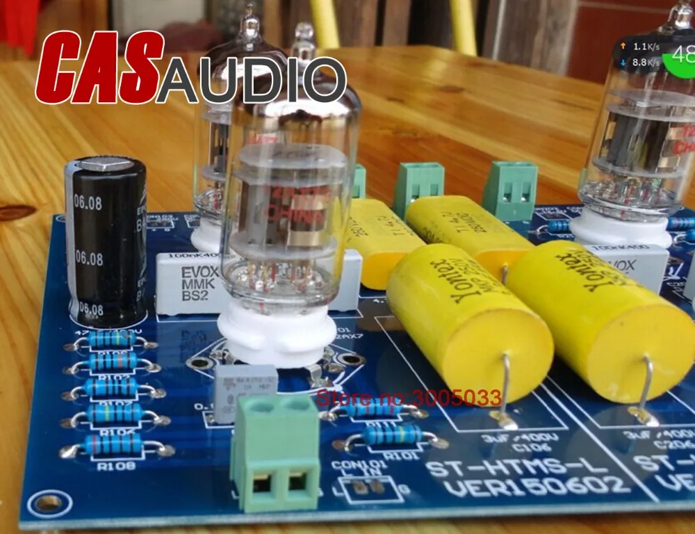 

12AX7 ECC83 12AT7 ECC81 Tube Valve Pre Amplifier Preamp Shigeru Wada's Circuit