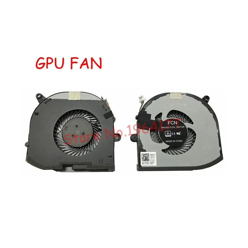 Новый вентилятор охлаждения процессора для DELL XPS 15 9560 серии Precision M5520 5520 GPU CPU Fan 0TK9J1