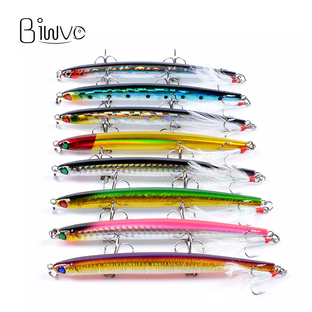 Biwvo приманки в виде гольяна джиг металлический кренкбейт приманка Искусственные