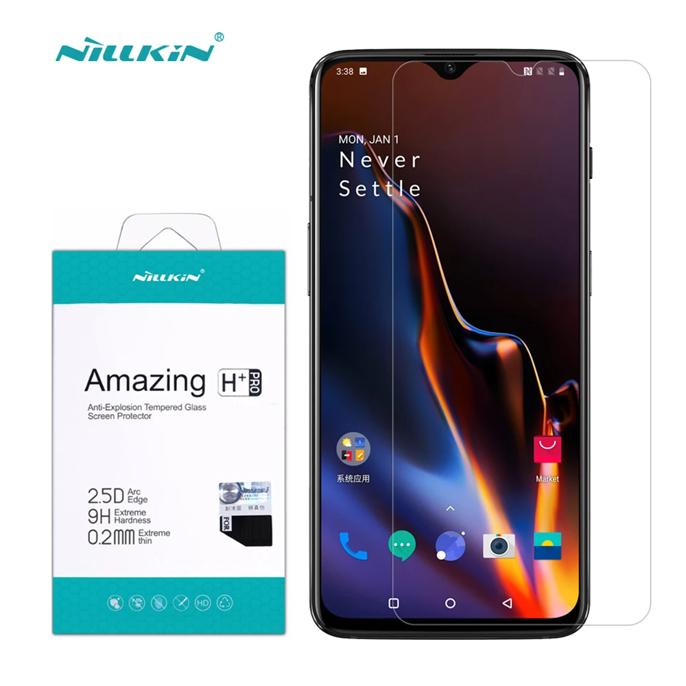 Закаленное стекло для OnePlus 6T защитная пленка экрана Nillkin Amazing H + PRO 0 2 мм 2.5D 6T|note 3