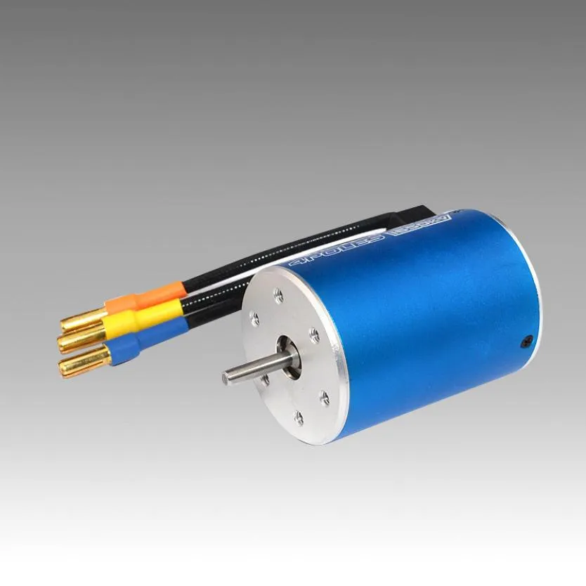 Двигатель классический бесщеточный бездатчиковый BL 3650 5Y 1650KV scala 1/10 RC HIMOTO CY3650 мотор