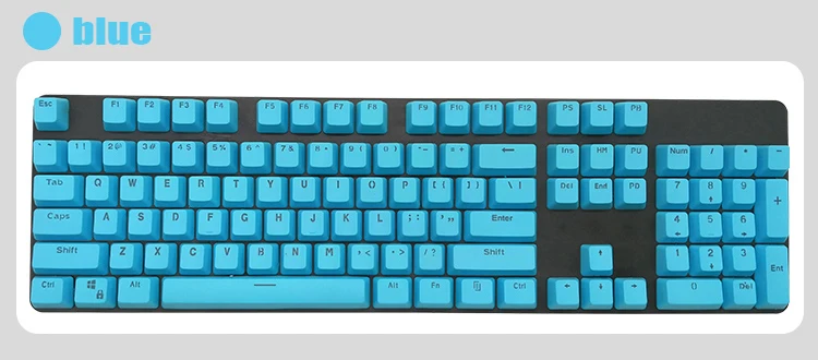 Русский/Английский Languag PBT клавишная крышка s Различные цвета для Cherry MX Механическая клавишная крышка переключатели 108 клавишная крышка s