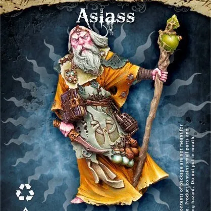 Aslass the Seer Смола модель комплект