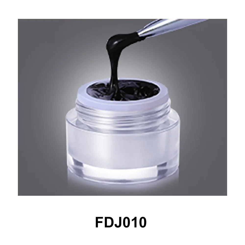 FDJ010 MIZHSE 1 шт. 3D тиснение резьба живопись гель паста лак для ногтей УФ светодиодный рельефный гель Langdurige 3D скульптур УФ гель для ногтей - Цвет: FDJ010