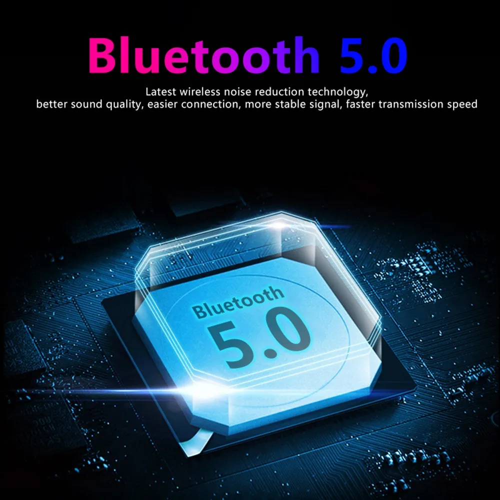 G02 беспроводные Bluetooth наушники 5 0 сенсорные 9D стерео Музыкальная гарнитура