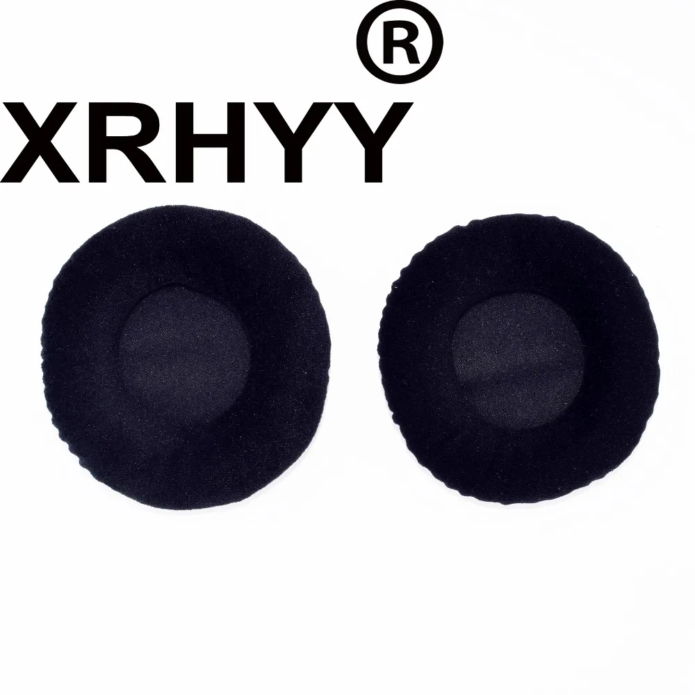 XRHYY Replacement Velvet Earpad Ear Pads Cushions For Sennheiser HD205 HD205II HD215 HD225 Headphones + Free Rotate Cable Clip |