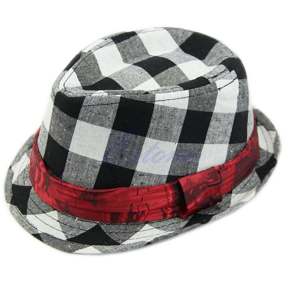 Детская фетровая шляпа в стиле джаз для маленьких мальчиков и девочек |