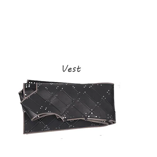 vest Игра престолов Сезон 8 Джон Сноу косплей костюм плащ жилет лучшие аксессуары для маскарада на хеллоуин для мужчин на заказ - Цвет: vest