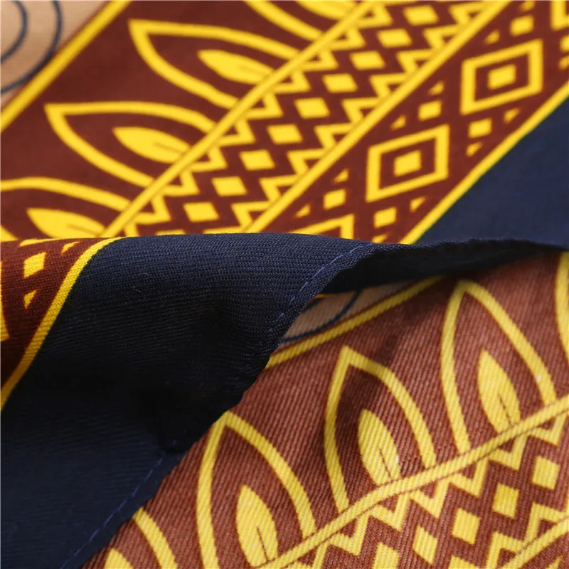 2017 Новый осенний шарф национальный ветер цветок Хлопок и лен геометрический