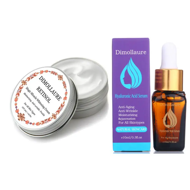 

Dimollaure Retinol отбеливающий крем с гиалуроновой кислотой коллагеновая сыворотка с пептидами Антивозрастная эссенция увлажняющий крем
