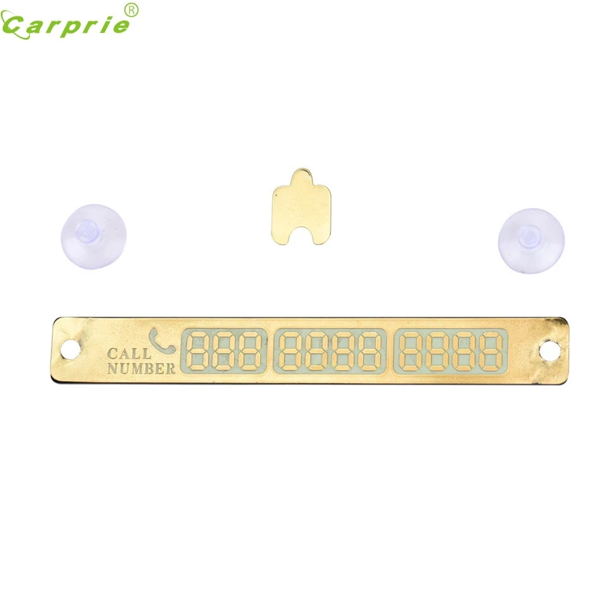 Высококачественная популярная карта для парковки автомобиля с номером телефона