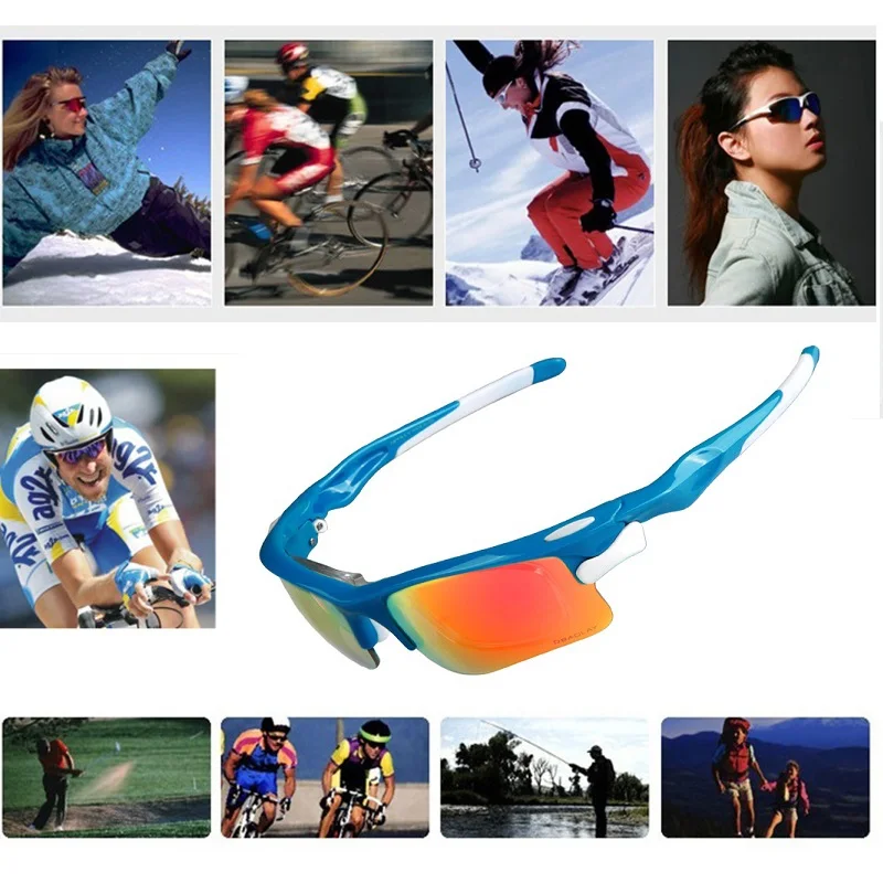Профессиональные спортивные поляризационные очки лыжные для катания на
