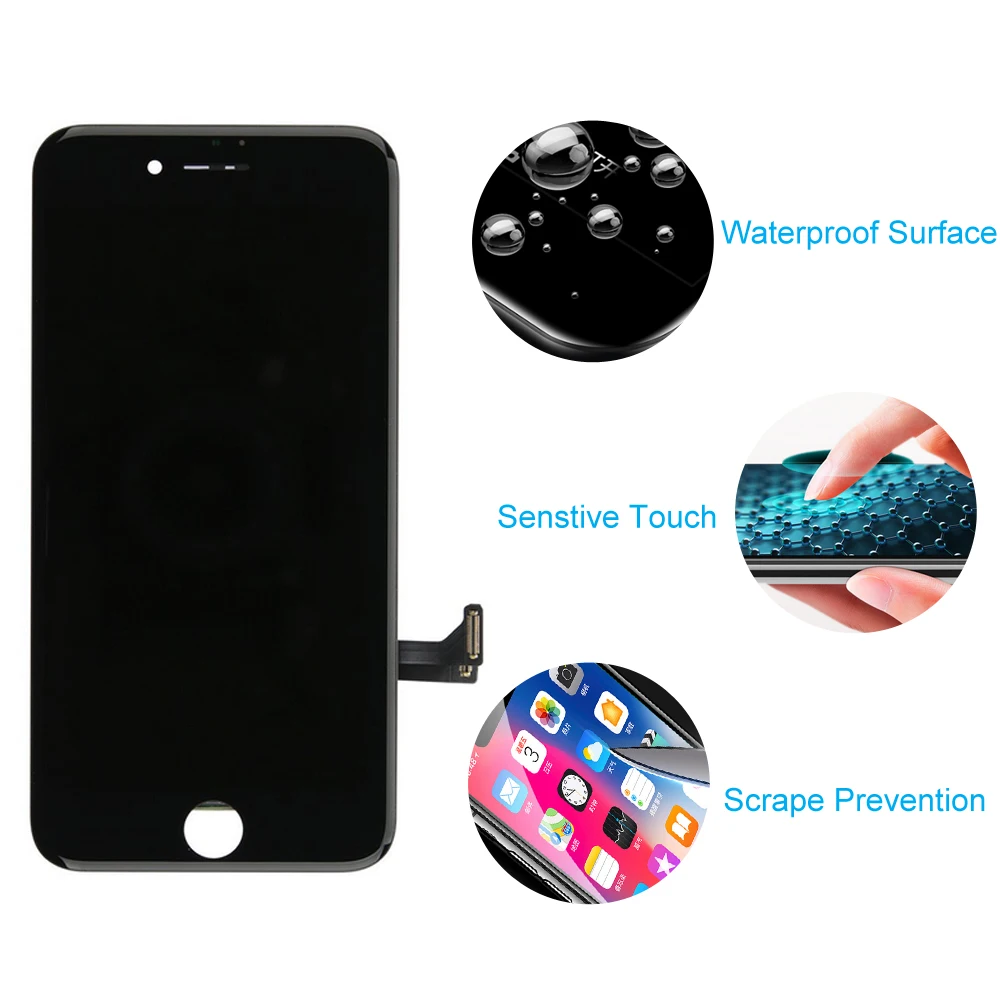 AAA + качественный ЖК экран для Apple iPhone 7 Plus качество дигитайзер сборка замена