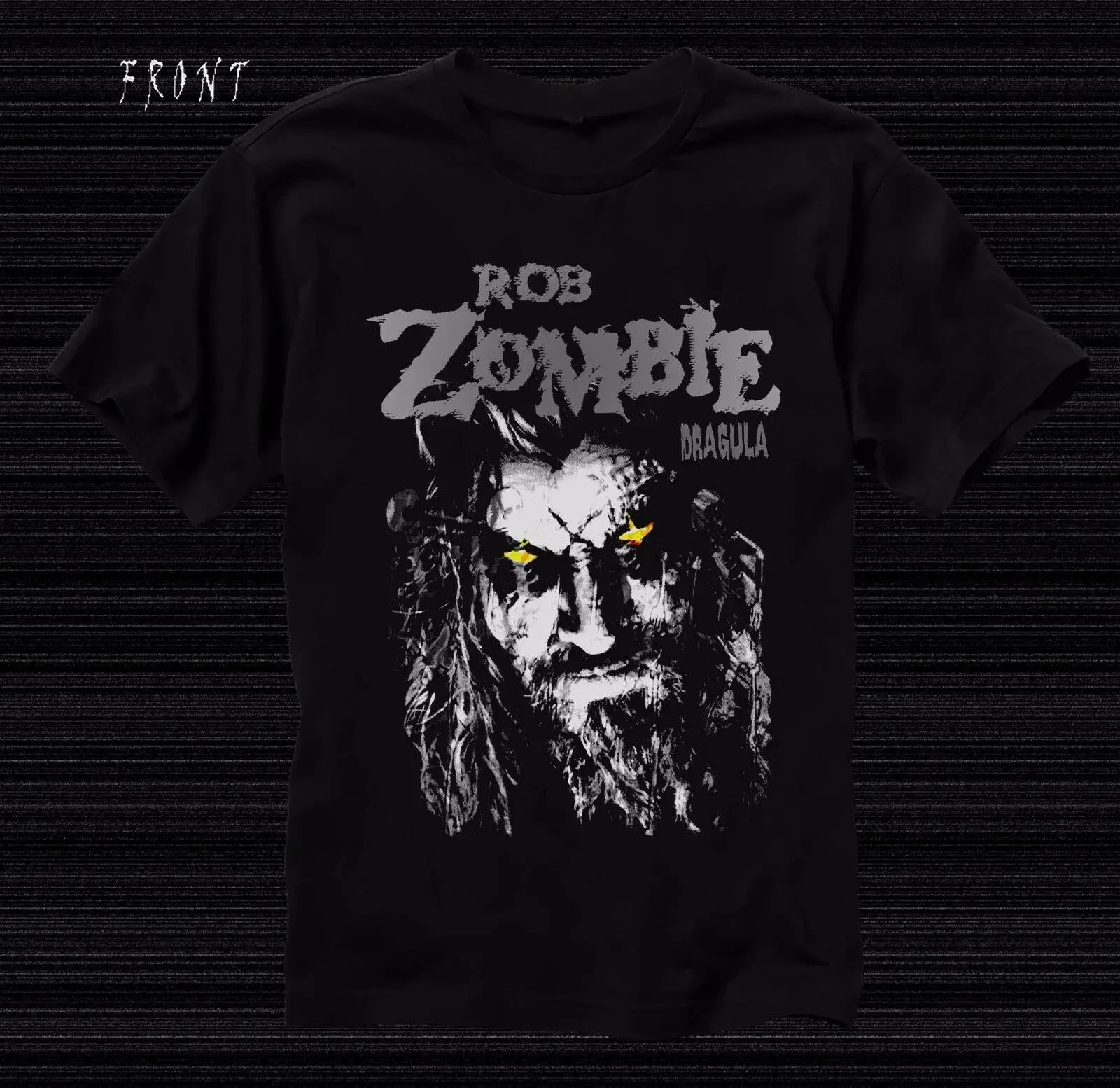Роб зомби драгула американский певец кинодизайнер... T_shirt SIZES: от S до 6XL|Мужские