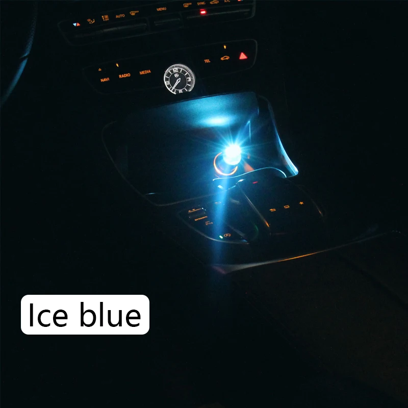 Автомобильные USB светодиодные атмосферные огни декоративная лампа аварийное