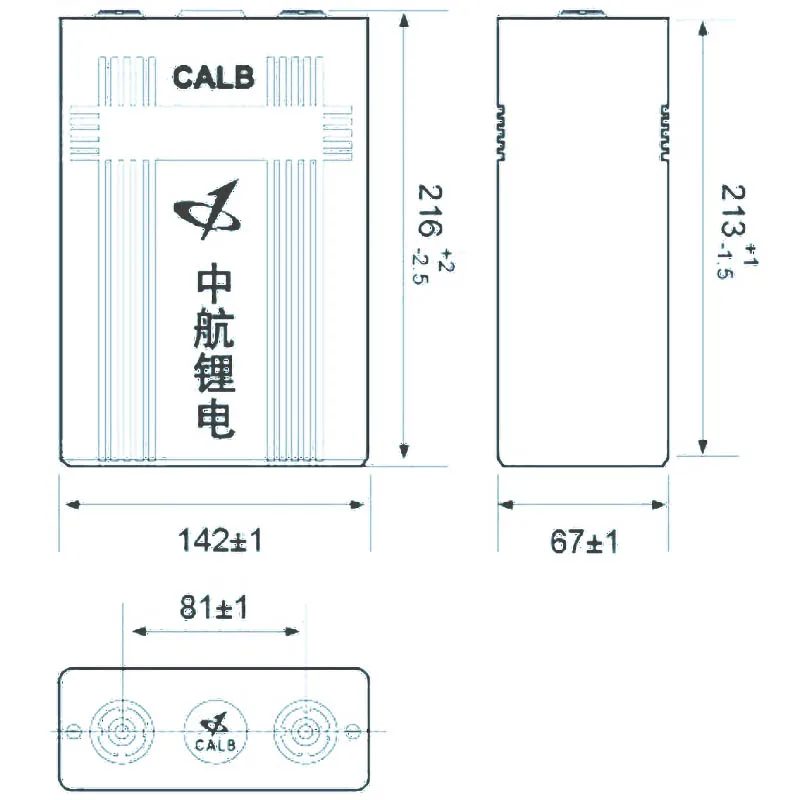 8 шт. 100Ah 3 2 V 2C CA100FI CALB EV литиевые LiFePO4 батареи UL сертифицированы в
