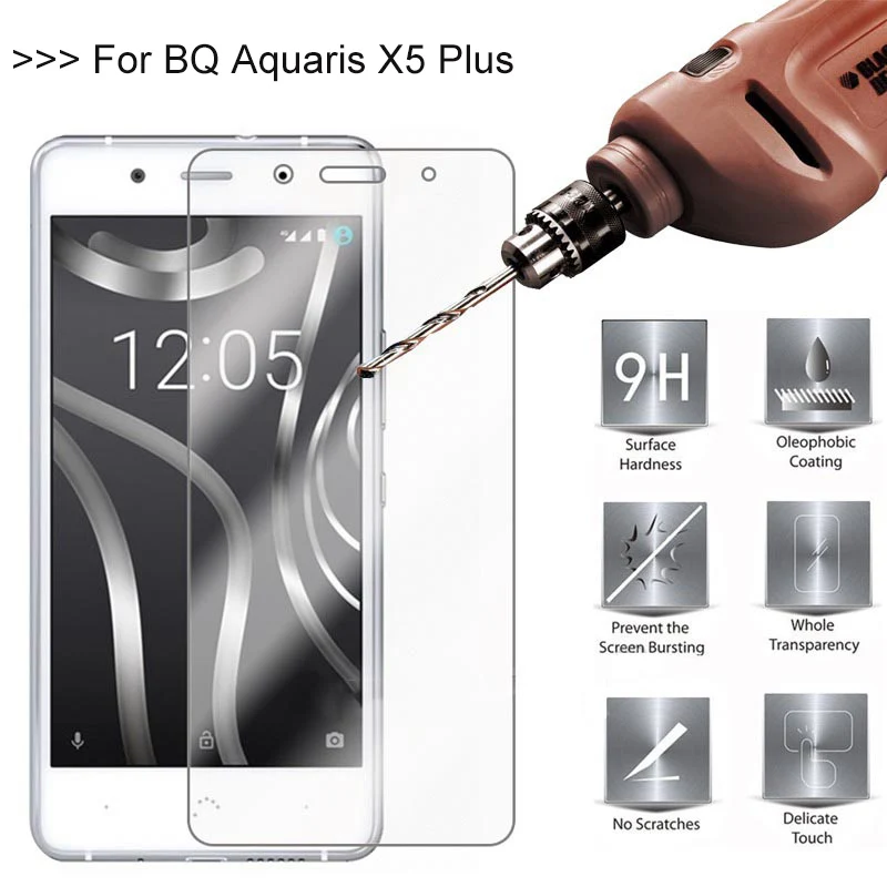 2.5D 0 26 мм 9H Премиум Закаленное стекло для BQ Aquaris X5 Plus Защитная пленка экрана