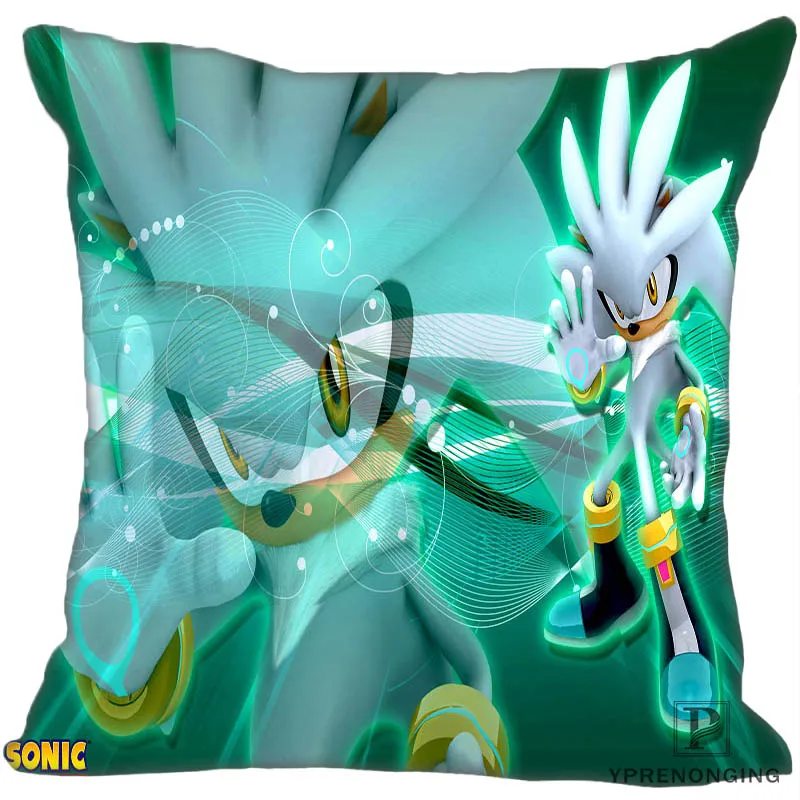 Square Pillowcase Классический квадратный чехол для подушки Соник и хвосты на заказ, Наволочка на молнии, чехол 35X35,40x40,45x45 см(с одной стороны) 180522-02-2261 - Цвет: Square Pillowcase