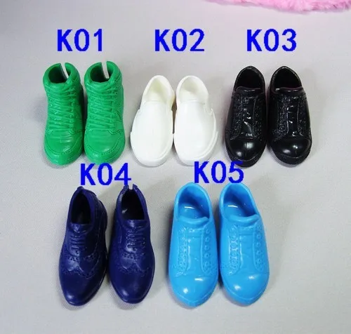 New 10Pcs=5 Clothes Suits+5 Shoes Fashion KEN Outfit Suits Boyfriend and accessories Clothing For barbie Doll | Игрушки и хобби