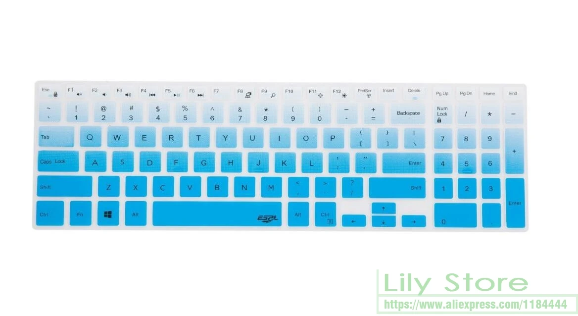 15 6-дюймовый чехол для клавиатуры ноутбука Dell Inspiron 3000 5000 17 i3558 i5558 i5559 i5568 i5577 i7559 i5767