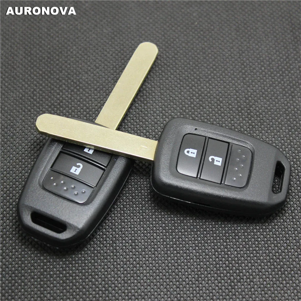 AURONOVA Новая замена оригинального корпуса ключа для Honda Xrv Fit Jazz Crider City Greiz Vezel 2