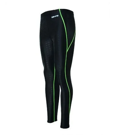 От M до 4XL купальный костюм, мужской купальник из Sharkskin, водоотталкивающие мужские плавки, мужские спортивные Длинные плавки, купальный костюм Sunga размера плюс