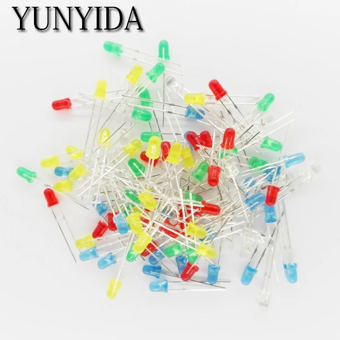 Светодиодный светильник 100 шт. 3 мм|led set|3mm led3mm led light |