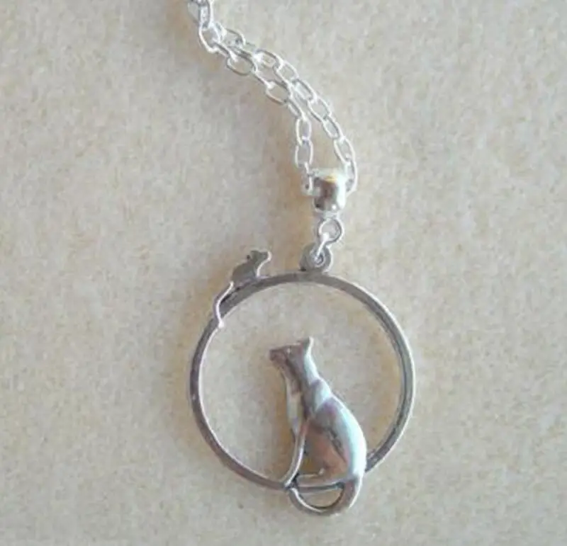 Ожерелье-цепочка с подвеской мышь для мужчин и женщин | Украшения аксессуары