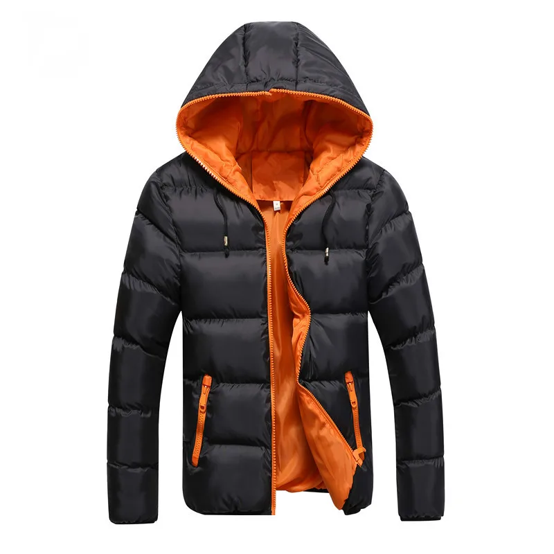 Мужская и женская зимняя куртка с капюшоном на молнии|winter jacket men|men parkapadded |