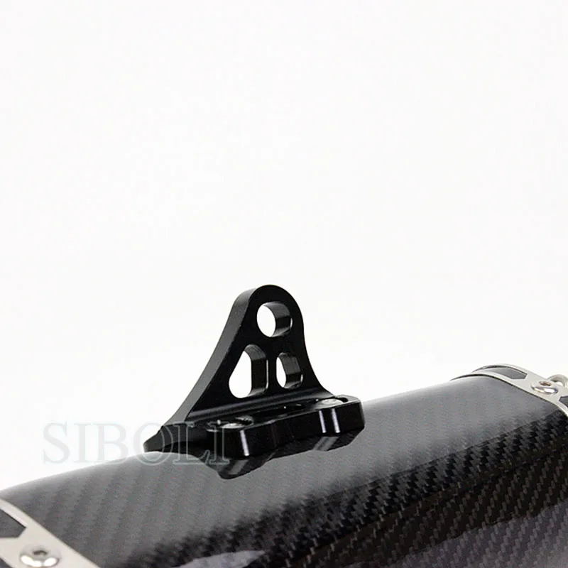 

51mm Universal Motorcycle For HONDA Exhaust Muffler Carbon Fiber Modified CRF 230 Z750 ER6N FZ6 CB400 GY6 TMAX 500 AK113