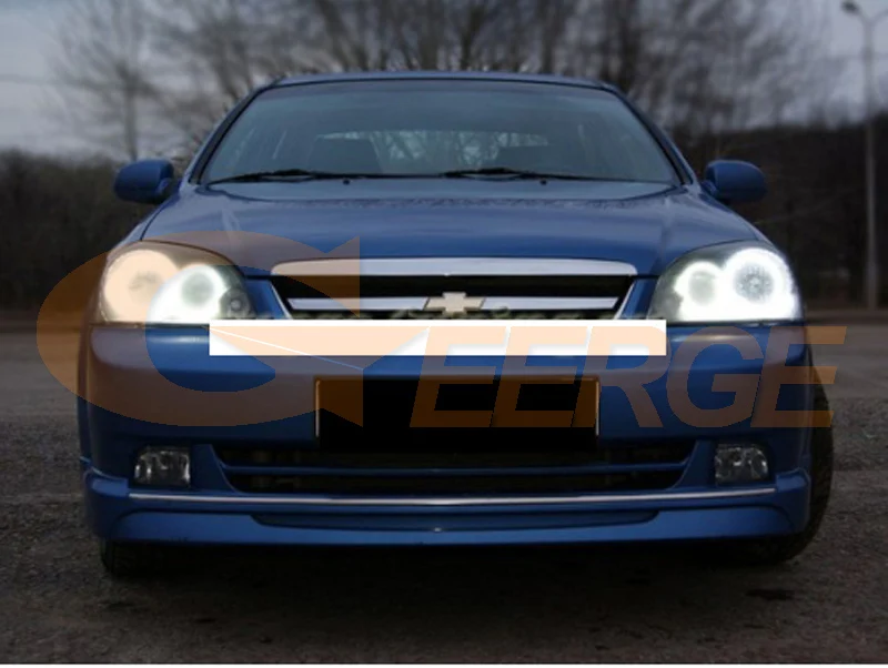 Для Chevrolet Lacetti Optra Nubira 2002-2008 RF Bluetooth контроллер многоцветный ультра яркий RGB светодиодный ангельские глазки Halo Ring kit