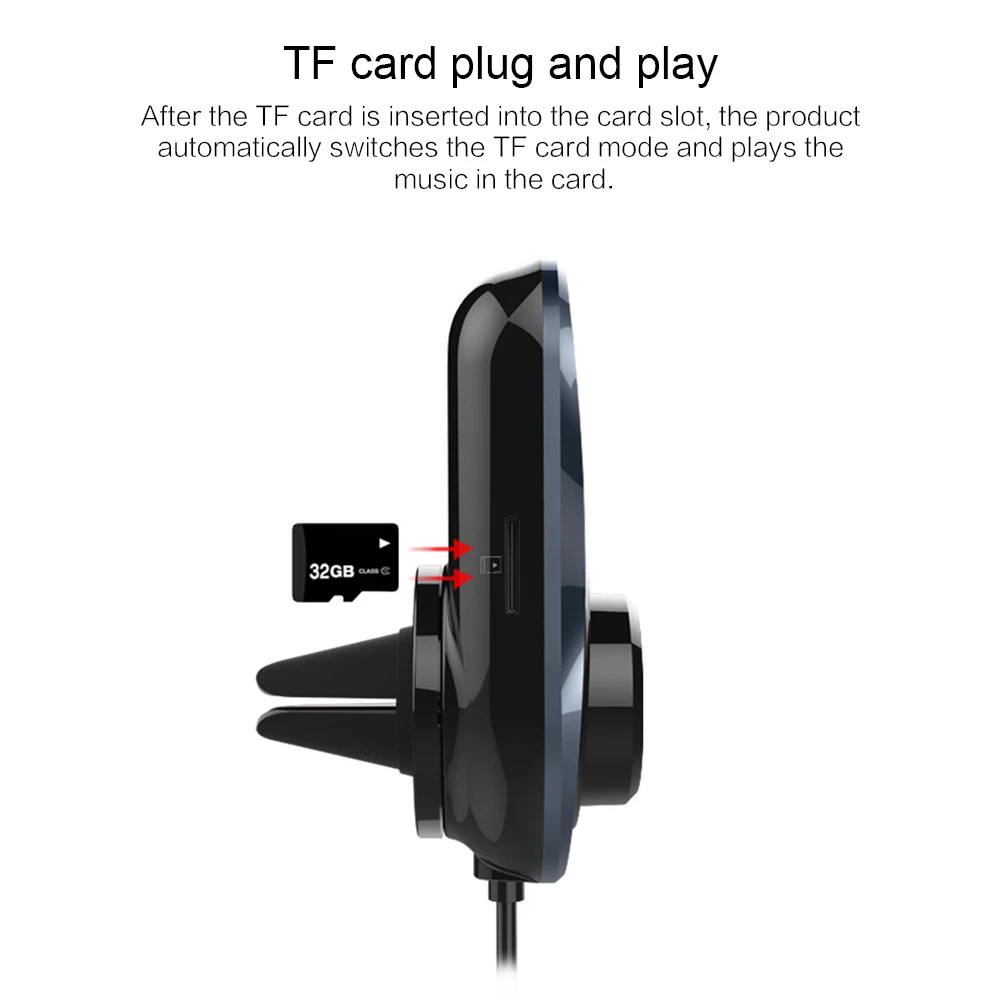 Автомобильный MP3 Bluetooth телефон карта памяти TF без потерь воспроизведение музыки