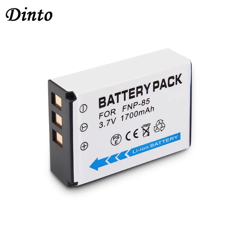 Dinto 1 шт. 1700 мА/ч NP 85 NP85 FNP FNP85 цифровой Камера аккумулятор для FUJIFILM NP170 SL240 SL245 SL300 SL305