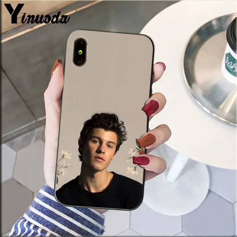 Yinuoda Канада певицы Shawn Mendes чехол для телефона из мягкого силикона ТПУ с рисунком