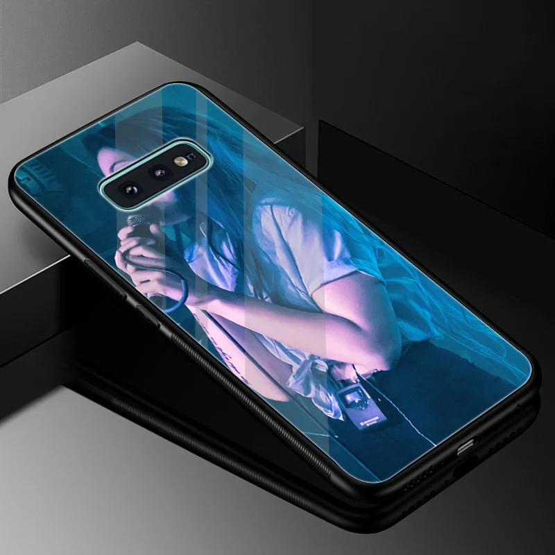Стеклянный чехол из ТПУ для Samsung Galaxy Note 8 9 S10 S7 Edge S8 S9 Plus | Мобильные телефоны и