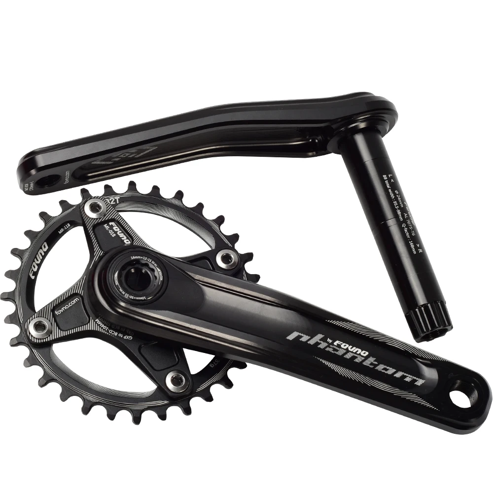 Fovno mtb велосипед crank GXP к BCD 104 мм Паук адаптер для SRAM XX1 X0 X9 Crank Crankst ультра легкий диск
