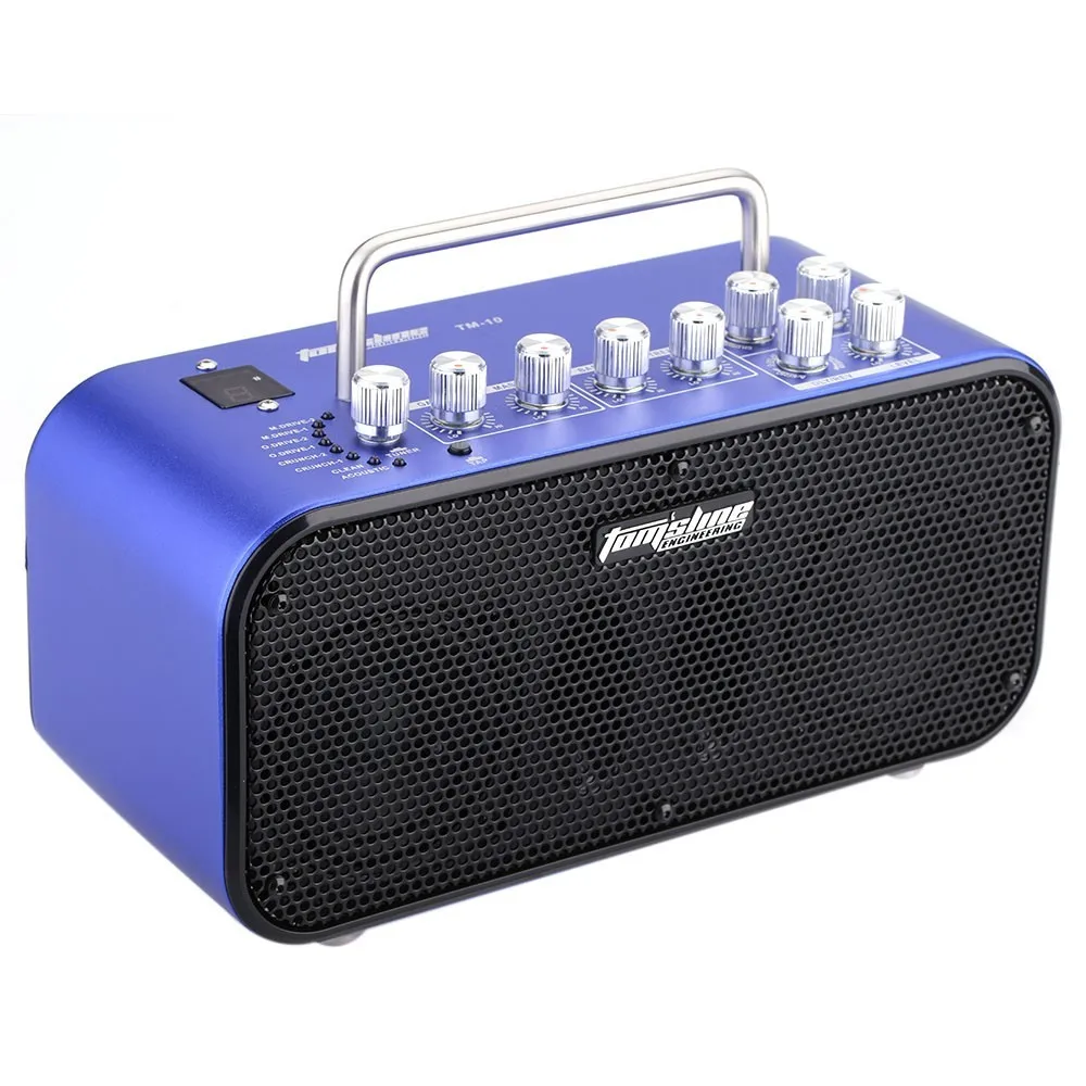 Усилитель для электрогитары Aroma 10W DSP с эффектом хора flanger phaser tremolo | Спорт и