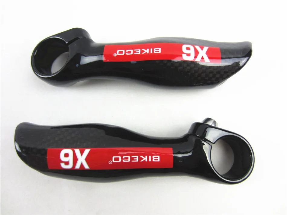 Free shipping 2014 bikeco all carbon fiber bicycle handlebar and small side to handle the stem red | Спорт и развлечения