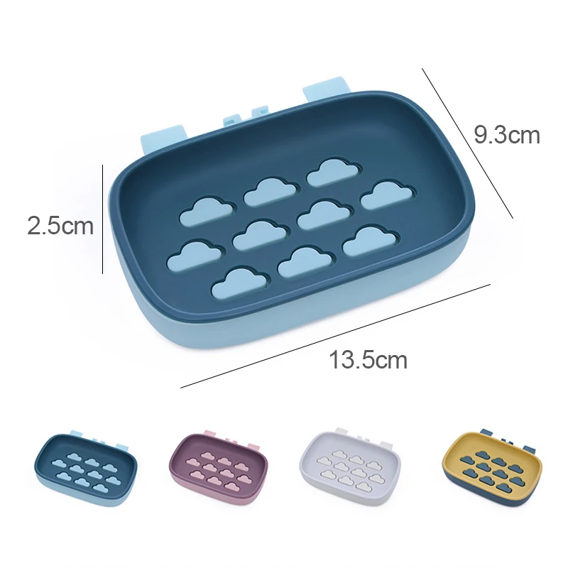 1 шт. двухслойный пластиковый держатель для мыла и мыла|Мыльницы| |