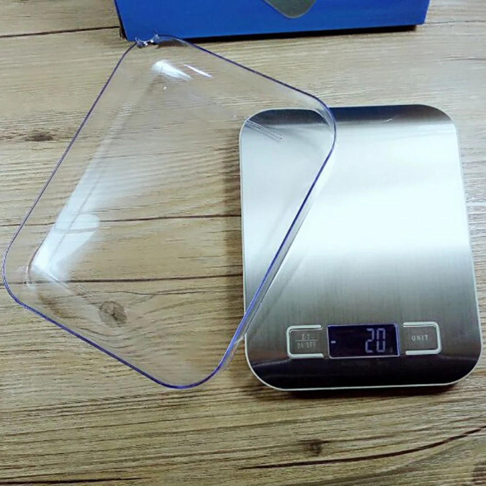 5kg/1g 10kg/1g High Precision Electronic Kitchen Scale Digital Food Scale Stainless Steel Weight Scale Measuring Tools With Bowl