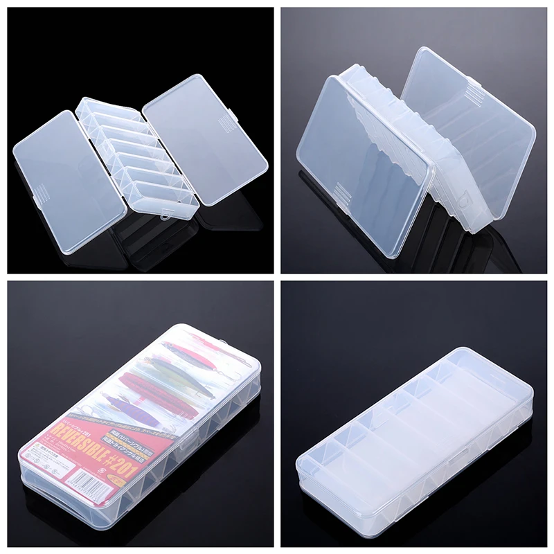 Двусторонняя Спиннер пластиковая приманка для рыбы жесткие чехлы